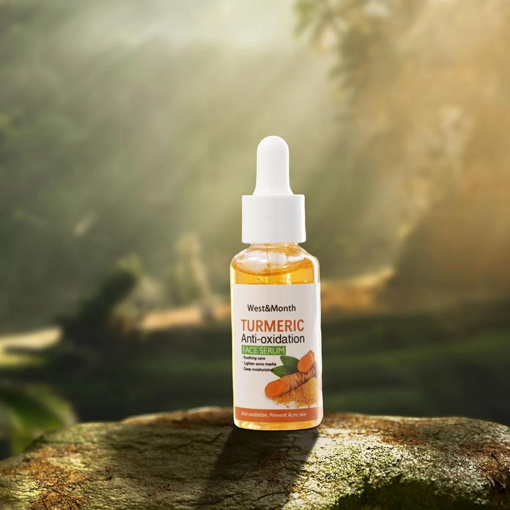 1+1 GRATIS - Ser pentru Pete Pigmentare, Riduri & Acnee - Turmeric si Curcumina, 30ml